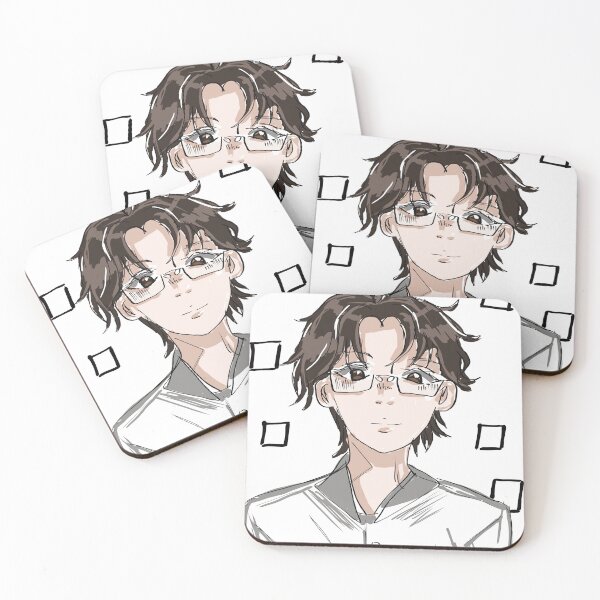 Item preview, School boy with glasses (Anime) designed and sold by MysticRacoon6.