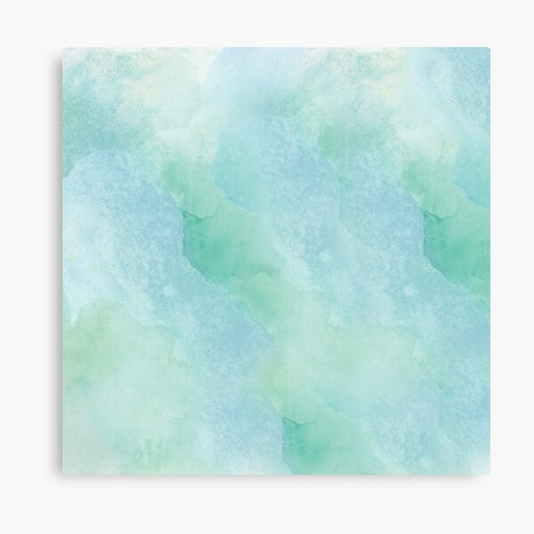 Item preview, Ocean Mist Green Blue Watercolour Pattern  designed and sold by Y2Kcreates.