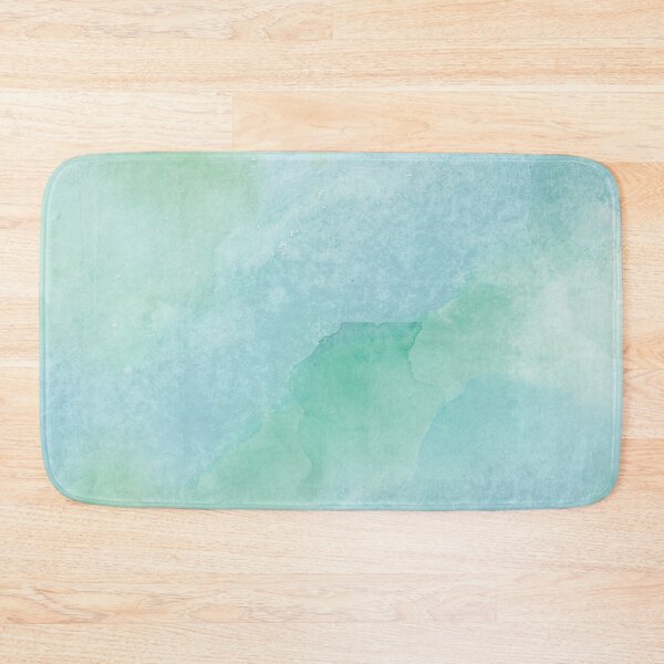 Item preview, Ocean Mist Green Blue Watercolour Pattern  designed and sold by Y2Kcreates.