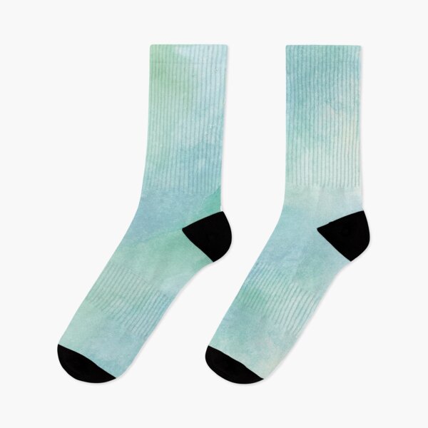 Item preview, Ocean Mist Green Blue Watercolour Pattern  designed and sold by Y2Kcreates.