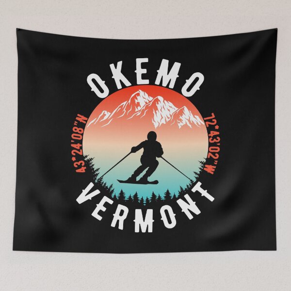 Item preview, Okemo Mountain Vermont Vintage Ski T-Shirt designed and sold by KGN  CREATIVITY.