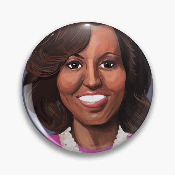 Item preview, Michelle Obama designed and sold by Emily Levenson.