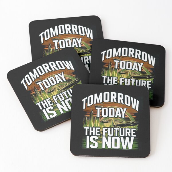 Item preview, Tomorrow Today The Future Is Now designed and sold by Myra365Art.