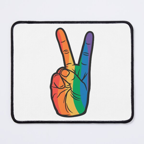 Item preview, Pride Peace Sign designed and sold by the-craft-shop.