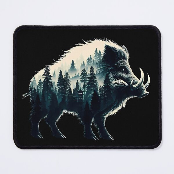 Item preview, Wild Boar designed and sold by Funny Vintage Stickers And T-Shirts.