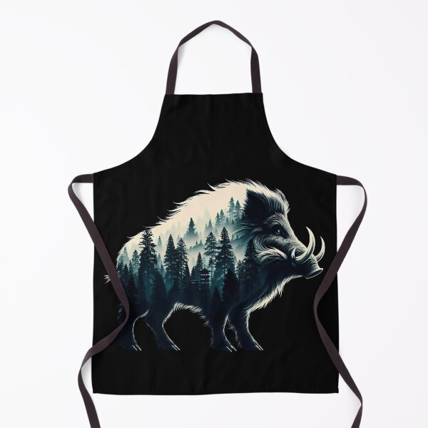 Item preview, Wild Boar designed and sold by Funny Vintage Stickers And T-Shirts.