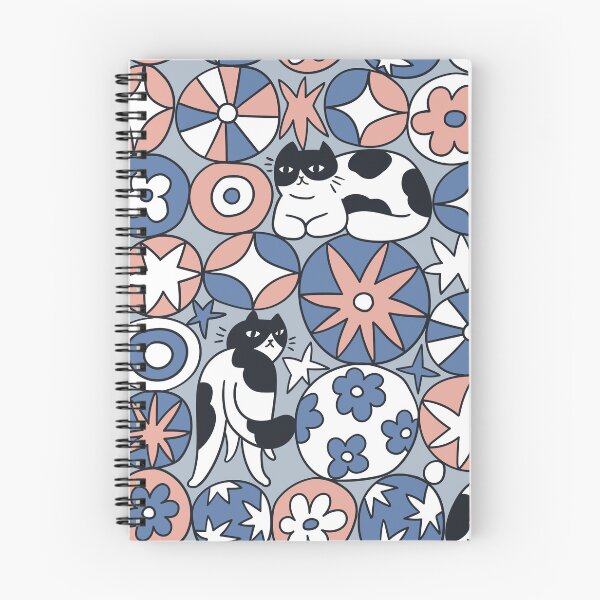 Item preview, Cats and doodles. Vector hand drawn pattern designed and sold by Alenka Karabanova.