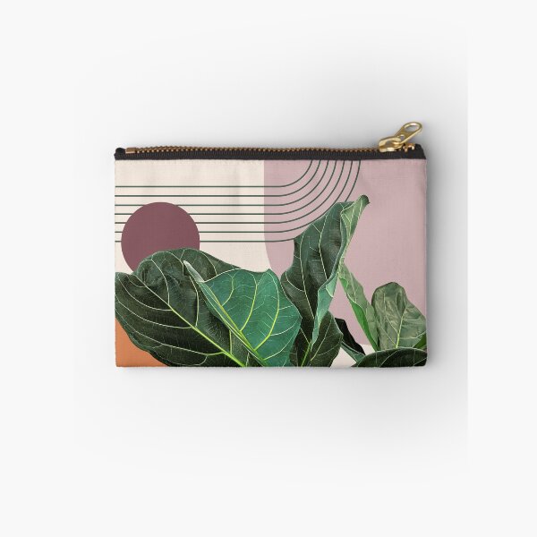 Item preview, Abstract modern botanical art , ficus lyrata designed and sold by Green Plantessa.