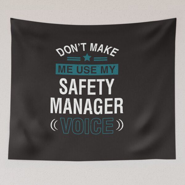 Item preview, Safety Manager Job Title Gift  designed and sold by FernaRoje.