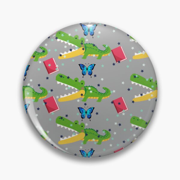 Item preview, Alligators reading to butterflies  designed and sold by dinomonkey.