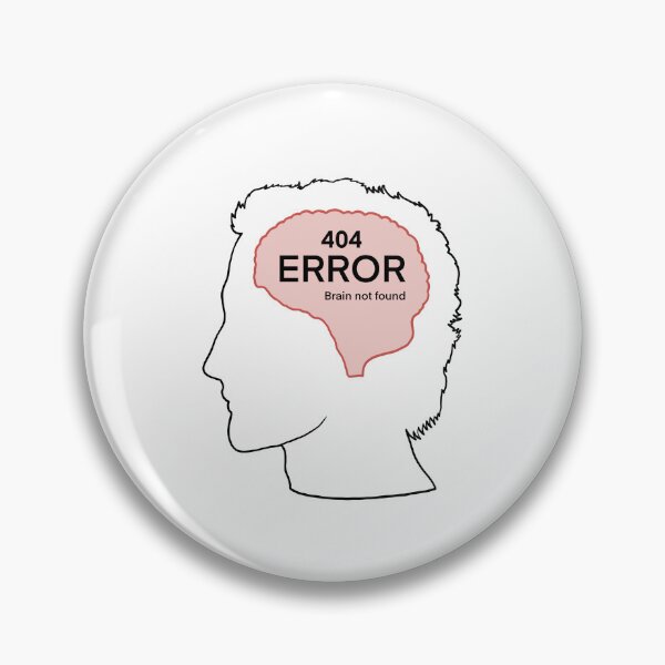 Item preview, 404 Error brain designed and sold by Dotstudio94.
