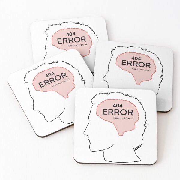 Item preview, 404 Error brain designed and sold by Dotstudio94.