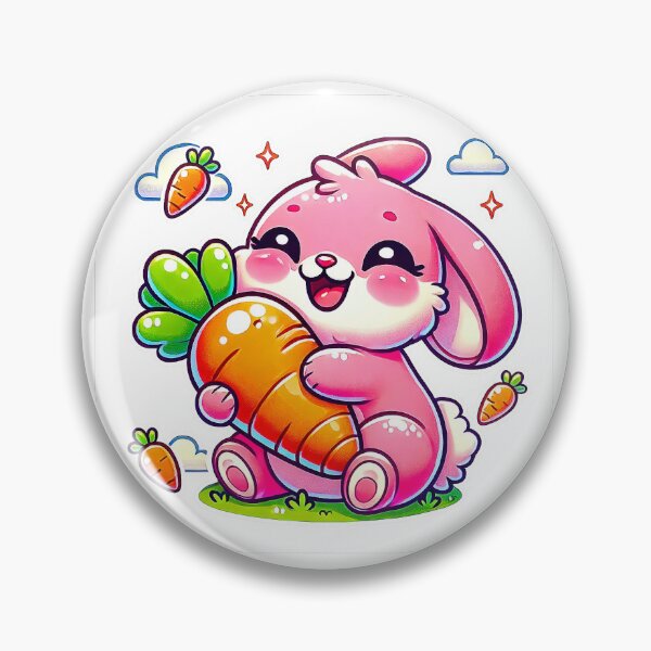 Item preview, Carrot Bliss Bunny designed and sold by ToloArt.