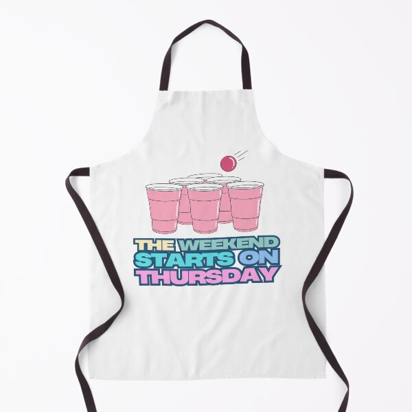 Item preview, The weekend starts on thursday college drinking designed and sold by RossDillon.