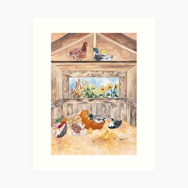 Item preview, barn friends designed and sold by Moslagreem.