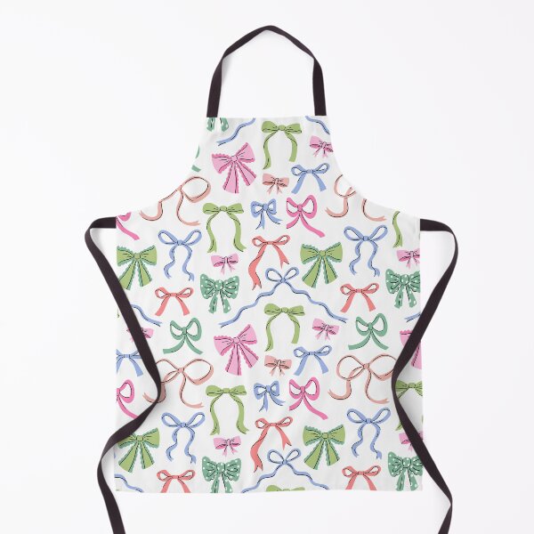 Item preview, Pretty coquette style spring colorful bows pattern designed and sold by Alenka Karabanova.