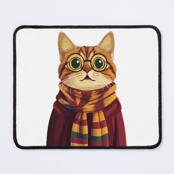 Item preview, Potter Cartoon Wizard Magic Fantasy, magical cat designed and sold by Innamalinka.