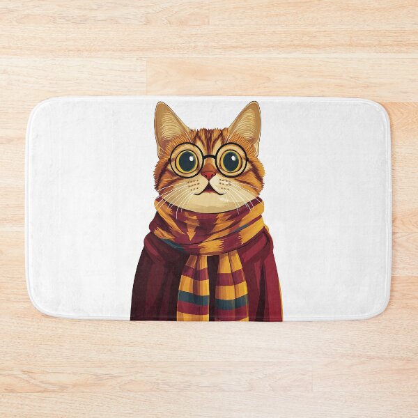 Item preview, Potter Cartoon Wizard Magic Fantasy, magical cat designed and sold by Innamalinka.