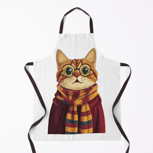 Item preview, Potter Cartoon Wizard Magic Fantasy, magical cat designed and sold by Innamalinka.