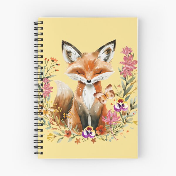 Item preview, The Fox Enjoys A Moment Among The Flowers designed and sold by hurmerinta.