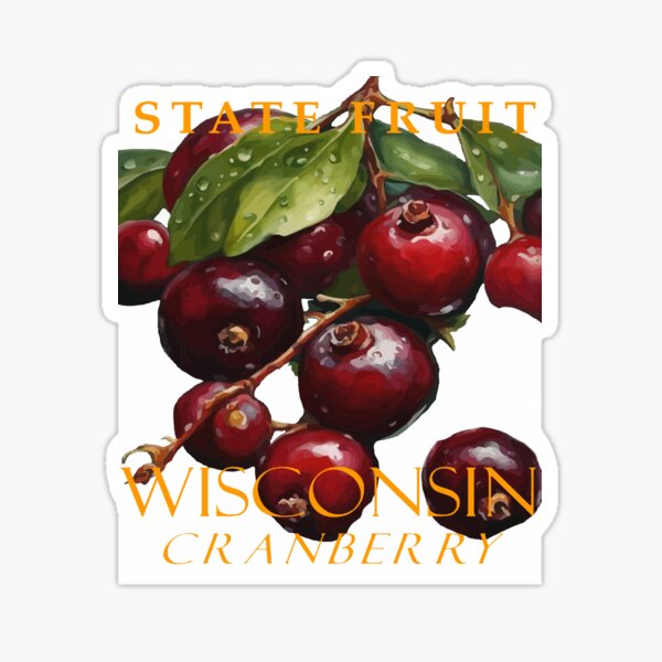 Artikel-Vorschau von Wisconsin Territory Fruit Die Cranberry, designt und verkauft von taiche.