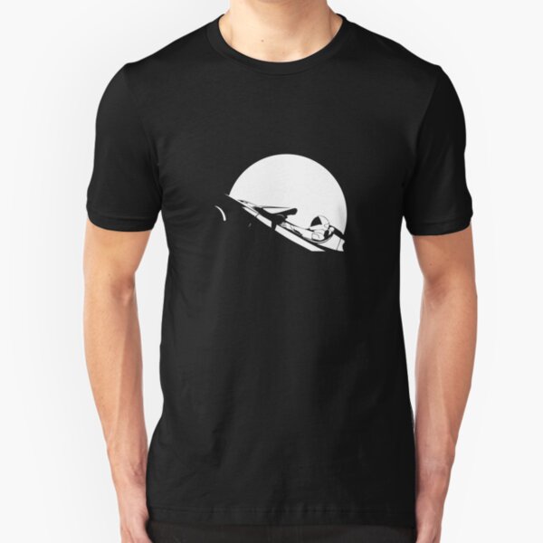 Starman In Space Tesla Roadster Slim Fit T-Shirt