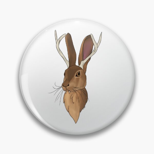 Item preview, Jackalope designed and sold by Cryptid Craftworks.