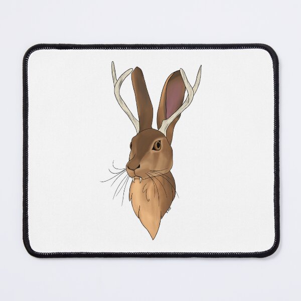 Item preview, Jackalope designed and sold by Cryptid Craftworks.