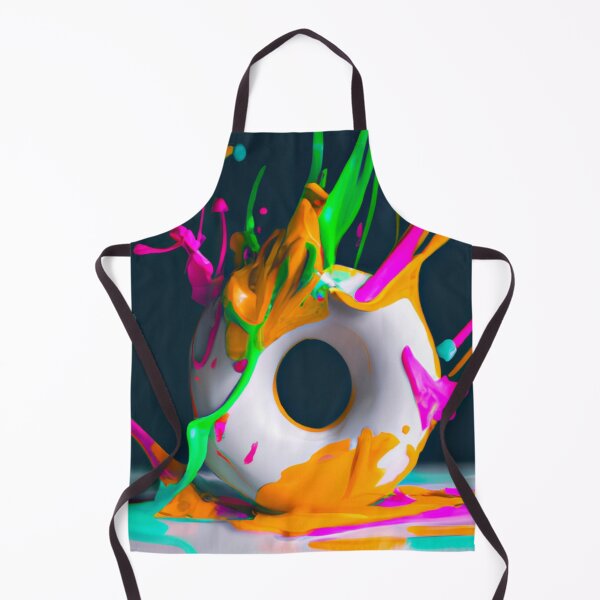 Item preview, Donuts and Color Splash – A Burst of Sweetness designed and sold by After De Moment.