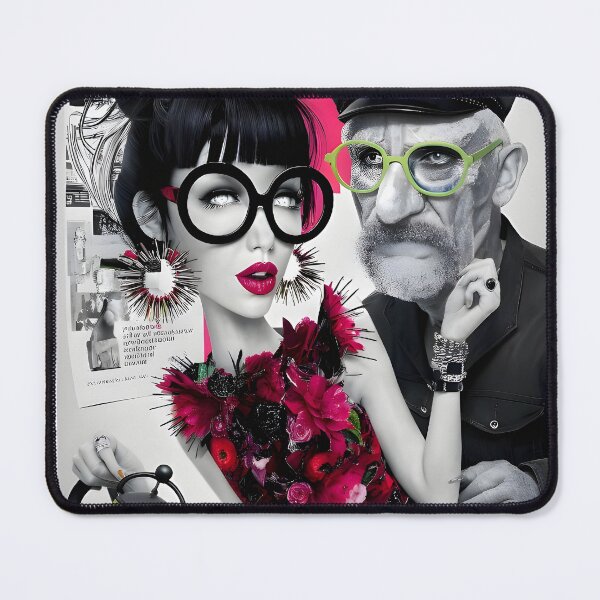 Item preview, Punk Noir Creativity – Grunge Art Collage Poster designed and sold by T3goods.