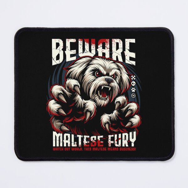 Item preview, Maltese Dog - Maltese Fury designed and sold by GarmentMonkeyCo.