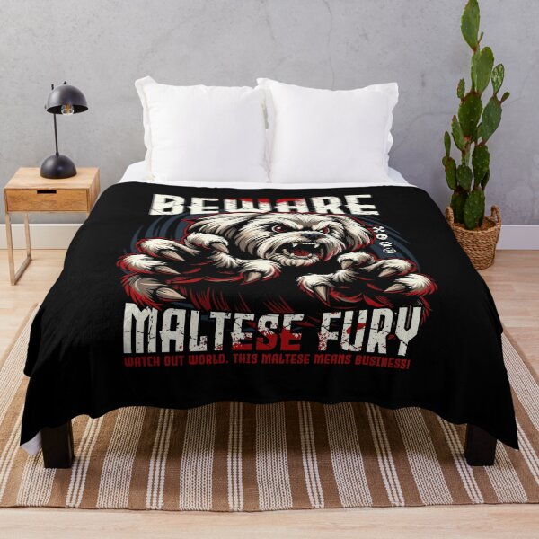 Item preview, Maltese Dog - Maltese Fury designed and sold by GarmentMonkeyCo.