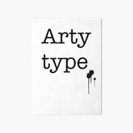 Item preview, Arty type designed and sold by Joyride Art and Design UK.