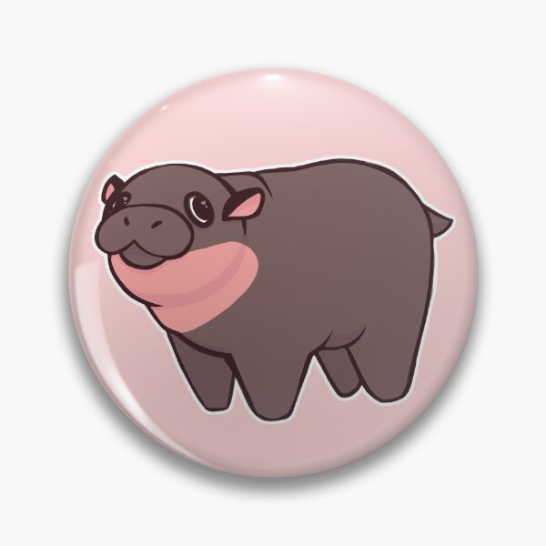 Item preview, Moo Deng  designed and sold by sarahweber.art.