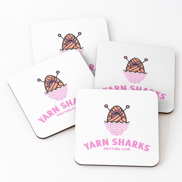 Item preview, Yarn Sharks Knitting Club designed and sold by WillowTee.