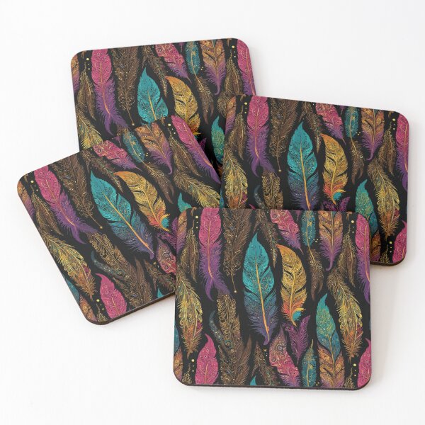 Item preview, Vibrant Embellished Feathers 1 designed and sold by AussieConcepts.