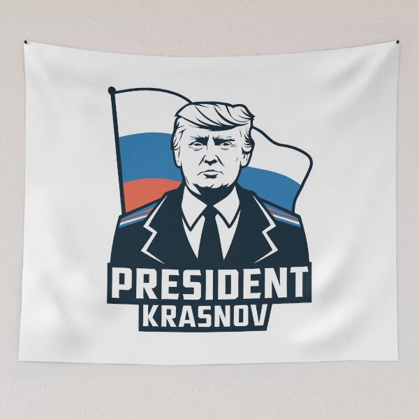 Item preview, President Krasnov Russian Spy  designed and sold by clon-dot-net.