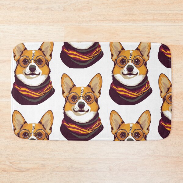 Item preview, Potter Cartoon Wizard Magic Fantasy, magical  corgi designed and sold by Innamalinka.