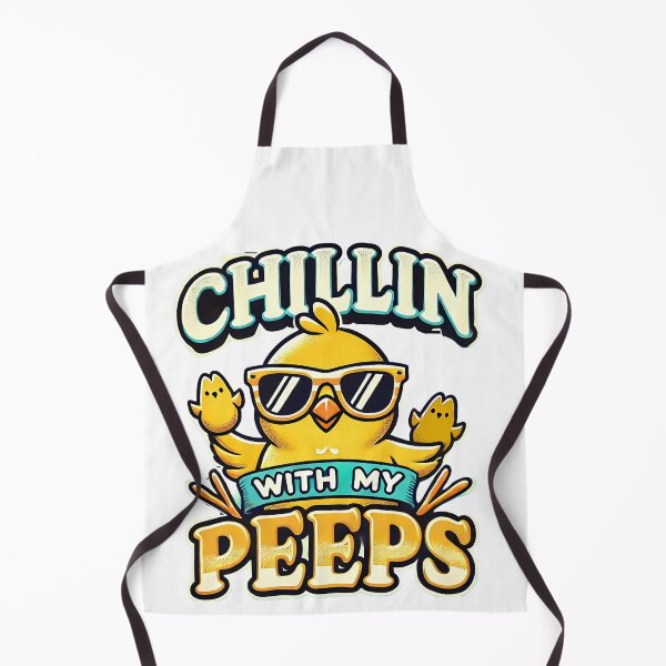 Item preview, Chillin' With My Peeps – Cool Easter Chick designed and sold by MadameSayCheese.