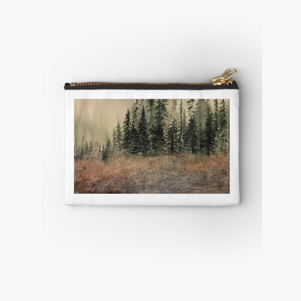 Item preview, Misty Trees and Rocks designed and sold by Lisa Neuman Watercolors.