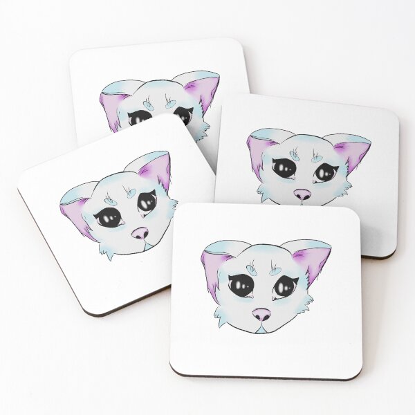 Item preview, little blue feline designed and sold by Kalhanne.