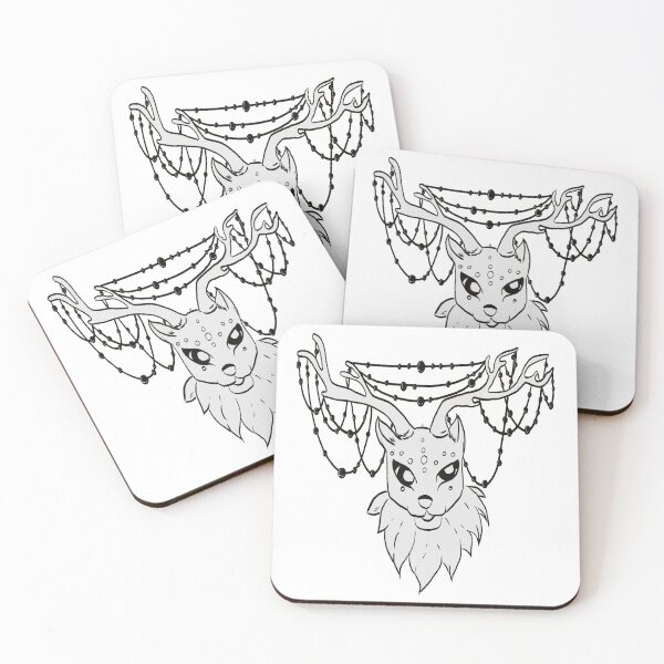 Item preview, reindeer monochrome designed and sold by Kalhanne.
