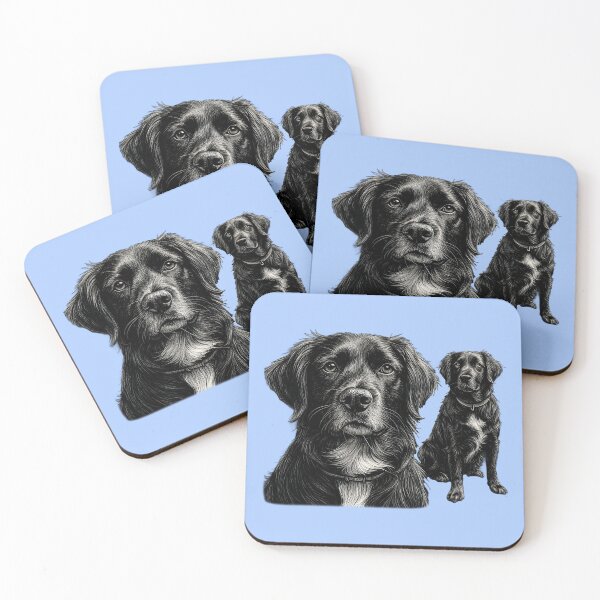 Item preview, Loyal Shadows: Elegance of a Black Retriever designed and sold by TSQ.