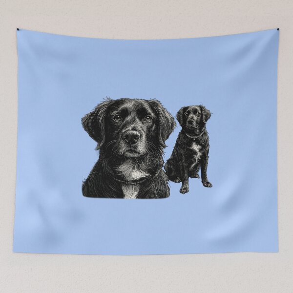 Item preview, Loyal Shadows: Elegance of a Black Retriever designed and sold by TSQ.