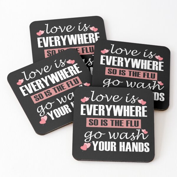 Item preview, Love & Germs Are in the Air – Stay Safe! designed and sold by Suldaanstyle.