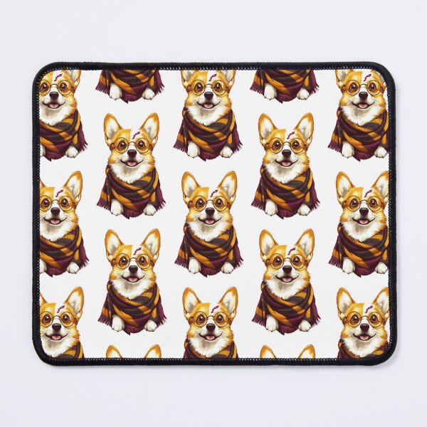 Item preview, Potter Cartoon Wizard Magic Fantasy, magical  corgi designed and sold by Innamalinka.