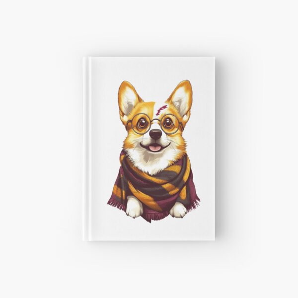 Item preview, Potter Cartoon Wizard Magic Fantasy, magical  corgi designed and sold by Innamalinka.