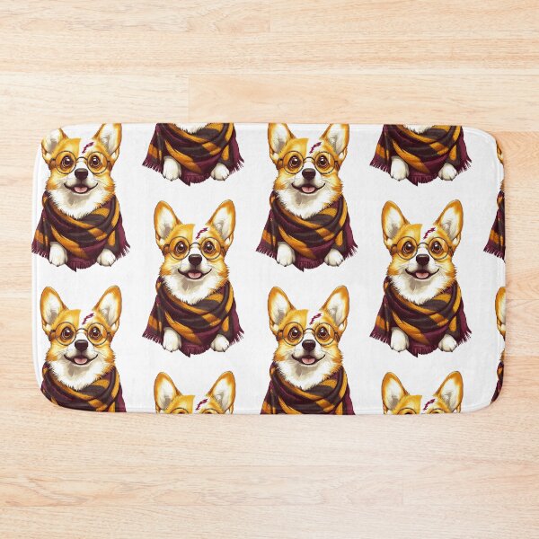 Item preview, Potter Cartoon Wizard Magic Fantasy, magical  corgi designed and sold by Innamalinka.