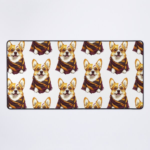 Item preview, Potter Cartoon Wizard Magic Fantasy, magical  corgi designed and sold by Innamalinka.