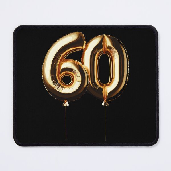 Item preview, 60 Years Gold Balloon Foil Balloon Gift designed and sold by Pineapple-Tree.